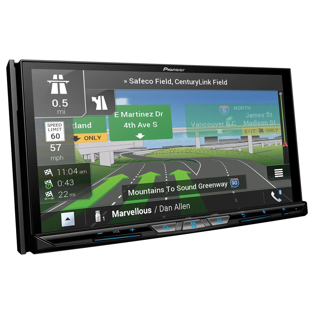Restored Premium Pioneer AVIC-W6600NEX 6.2" DVD Navigation AV Receiver (Refurbished)