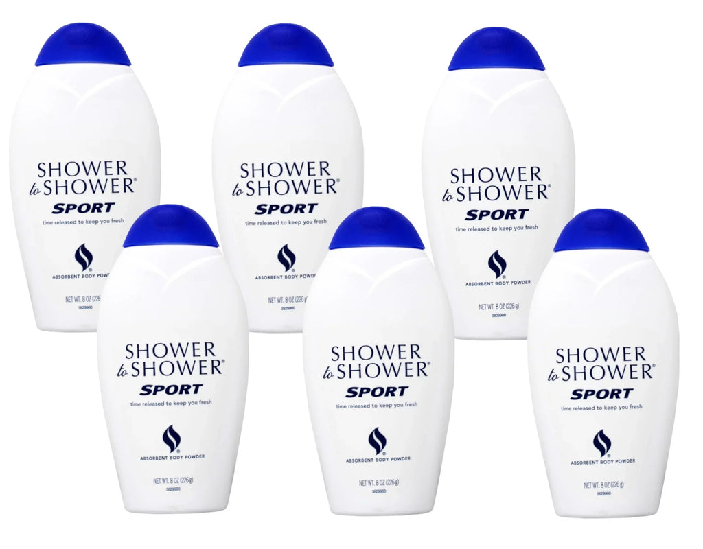 Sizehower To Sizehower Body Powder Sizeport, 13 oz (Pack of 6)