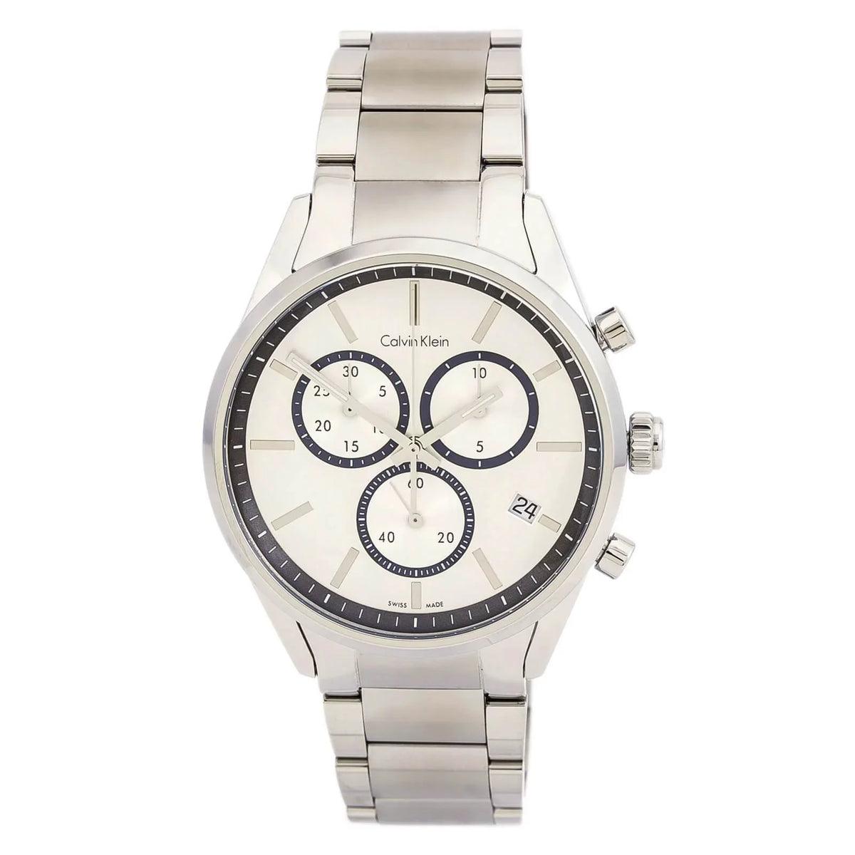 Calvin Klein Men's watch formality chrono (former utility Chrono) Sizewiss ETA manufactured quartz K4M27146 Men