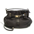 Pre-Owned Burberry 3801199 Women's Leather Handbag,Sizehoulder Bag Dark Brown (Good)