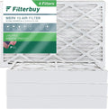 Filterbuy 16x30x4 MERV 13 Pleated HVAC AC Furnace Air Filters (4-Pack)