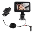 Pinnaco Baby Car High Resolution Camera Invigilator 5 Inch Mirror Display Night Vision 150° Wide View