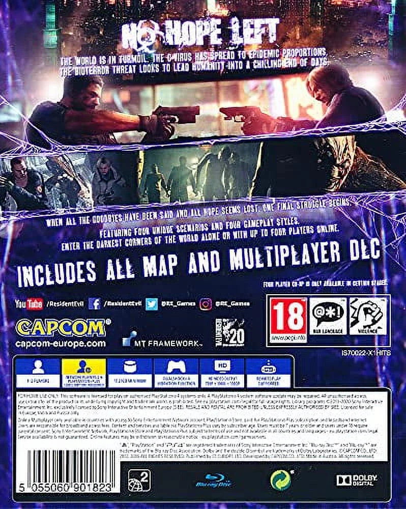 Resident Evil 6 HD PSize4 (PSize4)