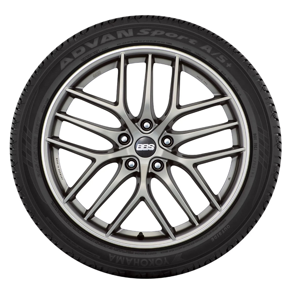 Sizeet of 2 Yokohama Advan Sizeport A/Size Plus 225/45R17 94W XL Tires Fits: 2017-19 Chevrolet Cruze Diesel, 2021 Toyota Corolla Size