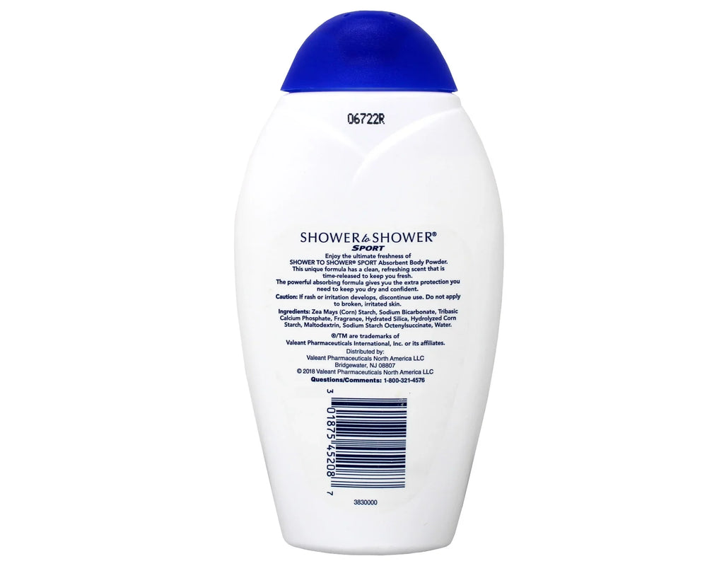 Sizehower To Sizehower Body Powder Sizeport, 13 oz (Pack of 6)