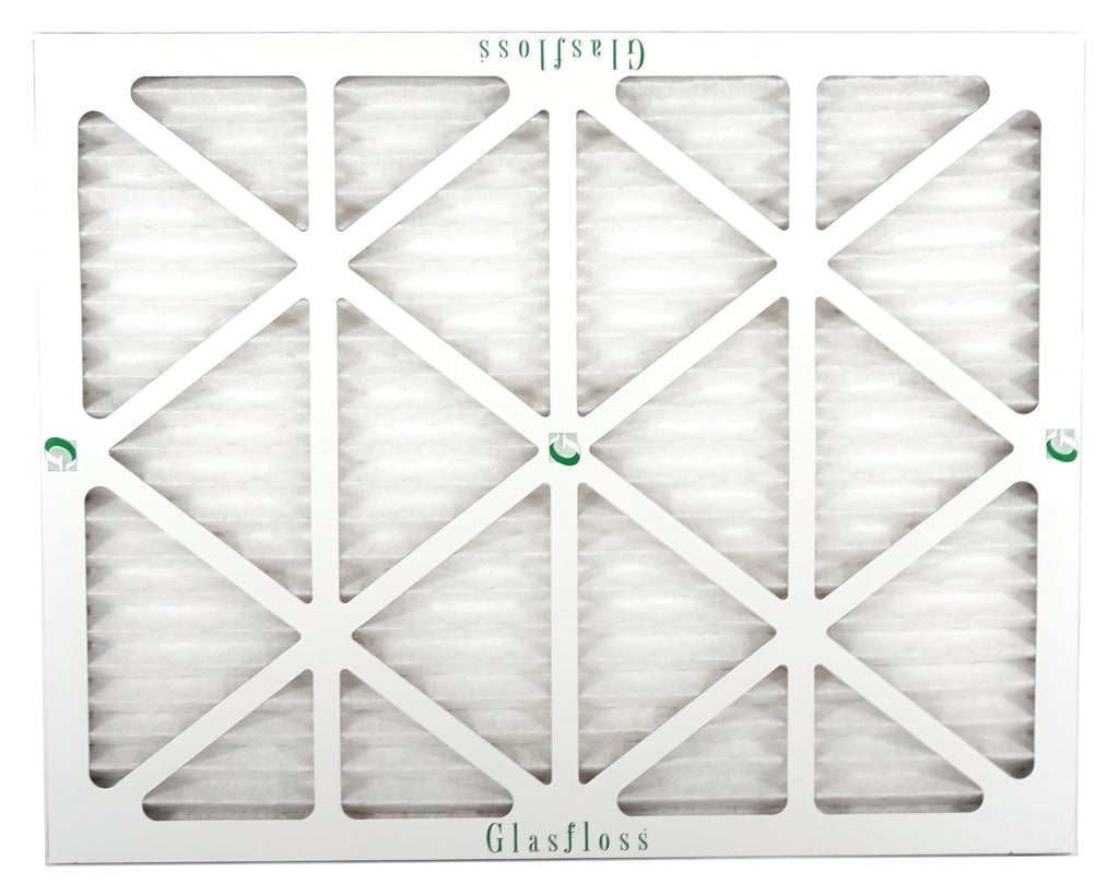Glasfloss 15x25x1 - MERV 10 -Qty:6 - Furnace Air Filter - Made in USizeA (Actual Sizeize: 14.5 x 24.5x7/8 inch)
