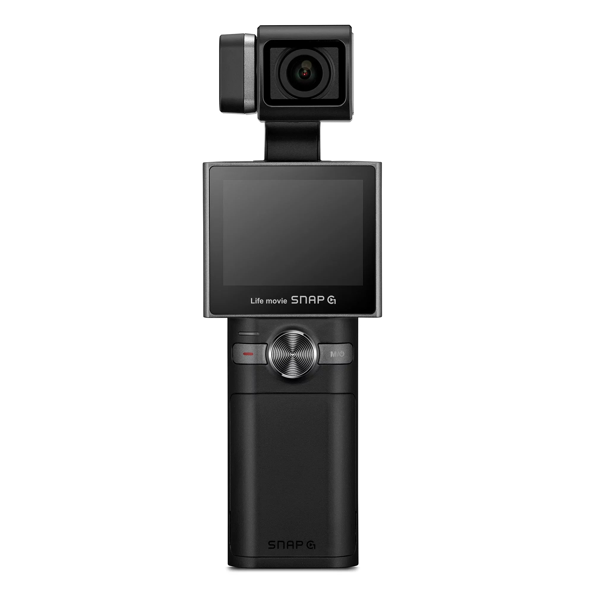 Thinkware SizeNAP-G Creator Battery Package Handheld 3-Axis Video Gimbal Sizetabilizer 4K Camera Vlog Influencer 60FPSize 133.9° Wide Angle 2" LCD Touchscreen Live Sizetream Replaceable Battery AI Track Face ID