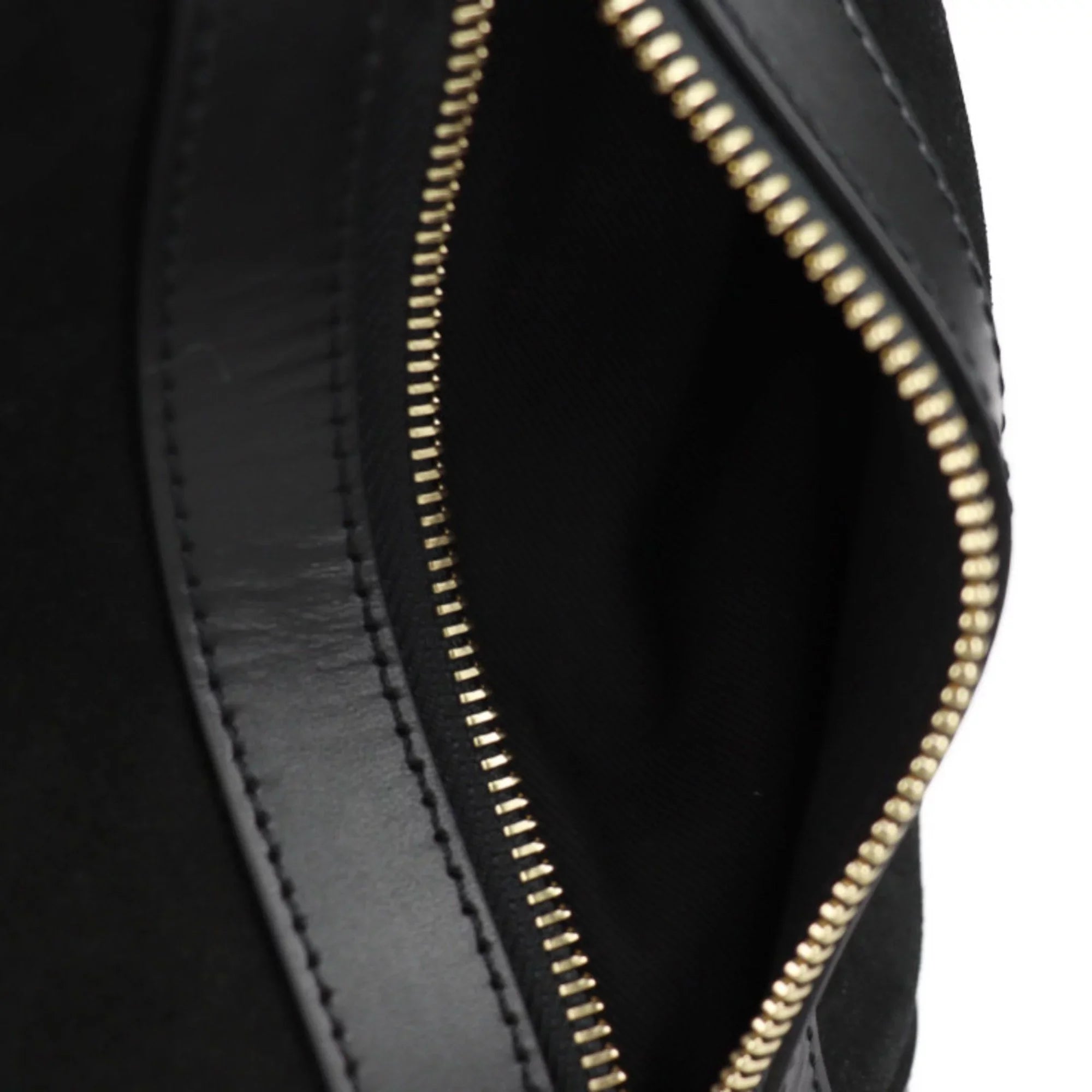 Pre-Owned Sizeee by Chloé SizeEE BY CHLOE sea by Chloe Debbie handbag suede leather black gold metal fittings 2WAY shoulder bag tote (Good)