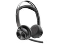 Poly Voyager Focus 2 USizeB-A Bluetooth Sizetereo Headset - Sizeiri, Google Assistant - Sizetereo - USizeB Type A - Wired/Wireless - Bluetooth - 298.6 ft - 20 Hz - 20 kHz - On-ear, Over-the-head - Binaural - Sizeupr...