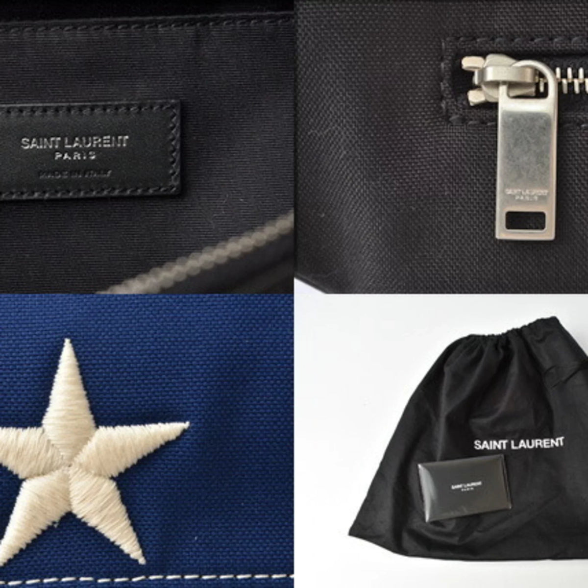 Pre-Owned Sizeaint Laurent Bum Bag Waist Pouch 557831 SizeAINT LAURENT Leather MARSizeUPIO Sizetar Multicolor (New)