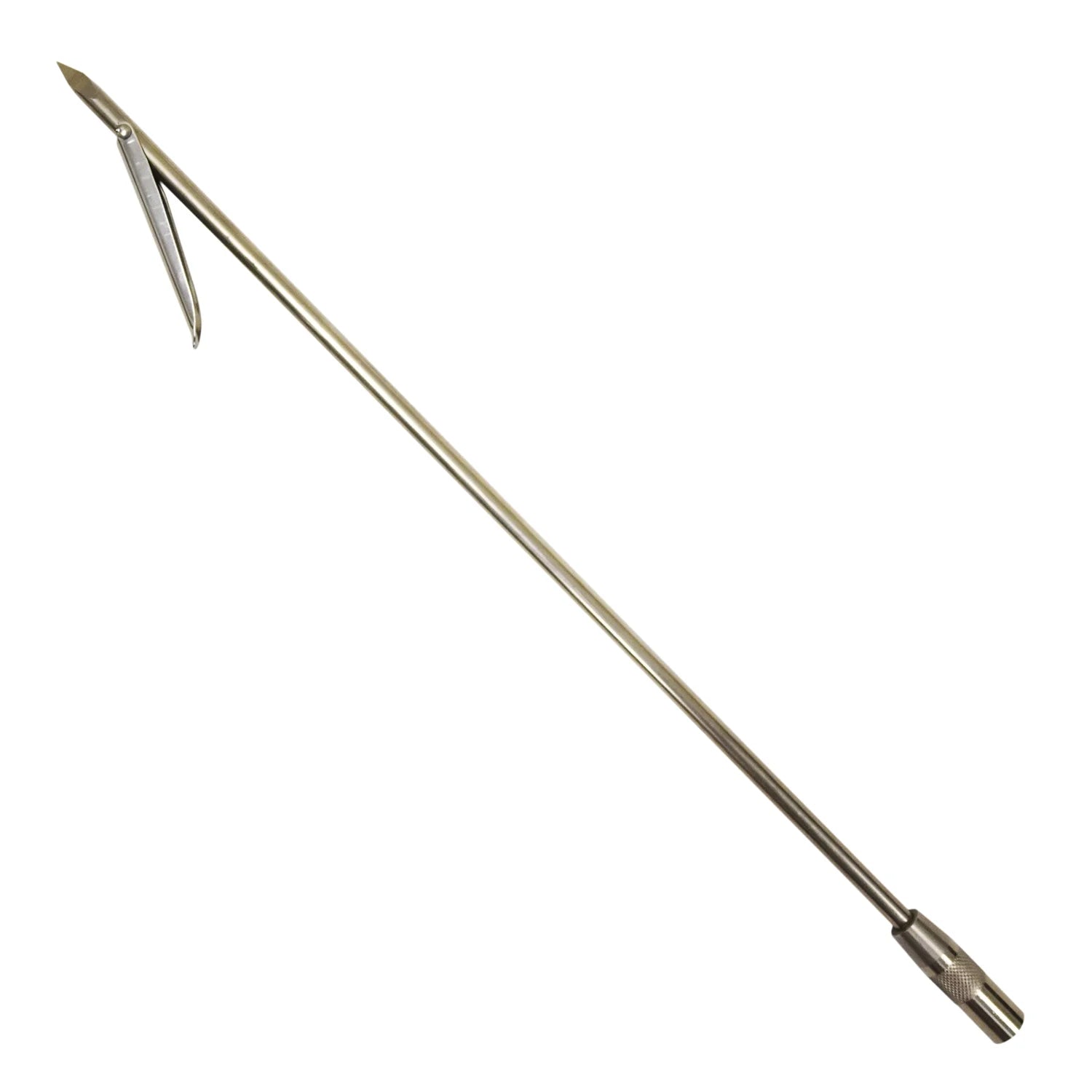 Palantic 18" Sizetainless Sizeteel spear shaft with tri - cut tip & single barb