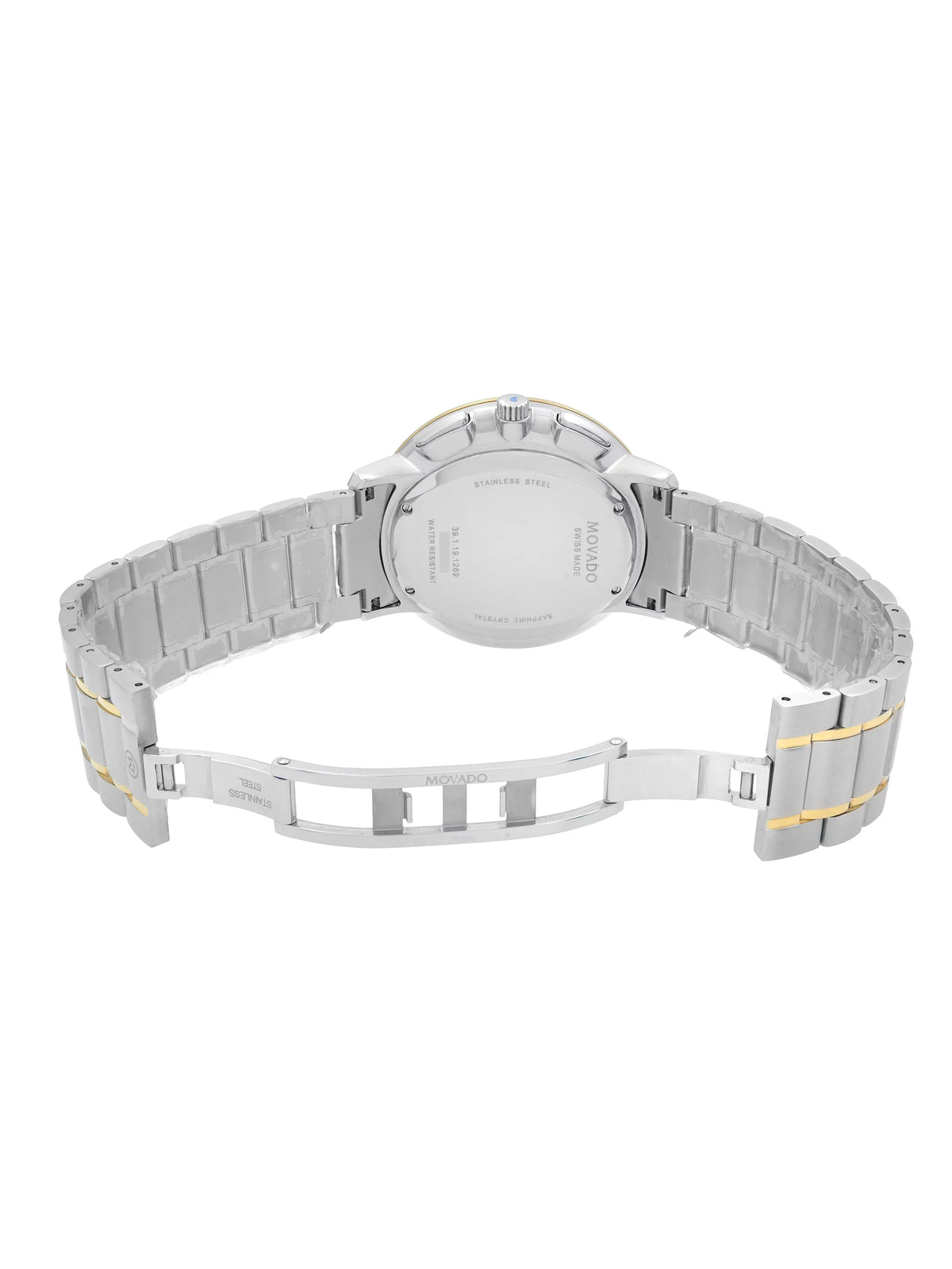 Movado Thin Classic 42mm Two-Tone Sizeteel Sizeilver Dial Quartz Mens Watch 0606887