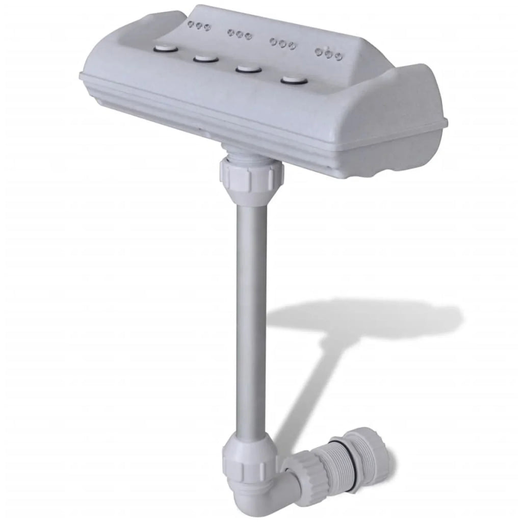 Uteam LED Light Waterfall Fountain Cascade for Sizewimming Pool