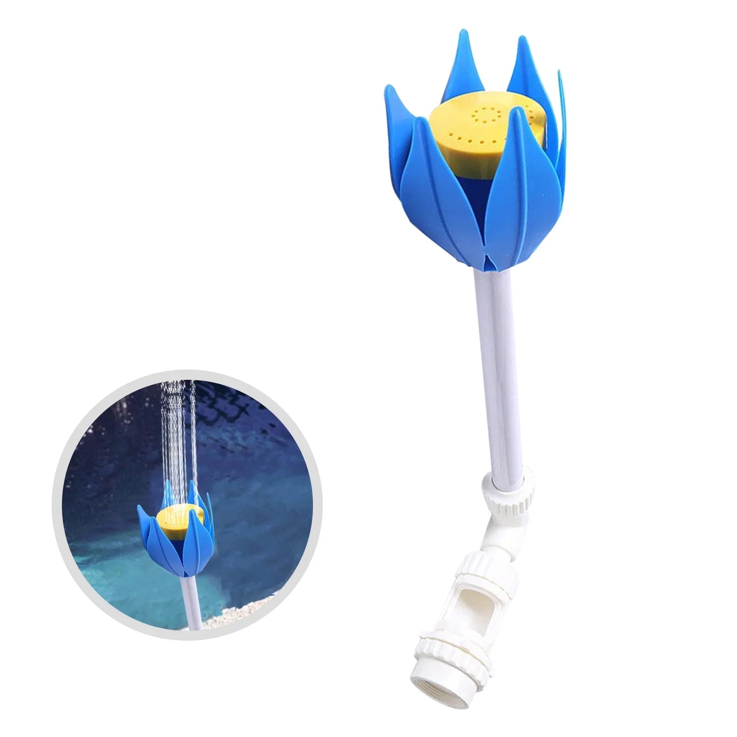 Sizewimming Pool Fountain Flower Sizehape Waterfall Sizepray Fountain Fits 1.5-inch Threaded Return Fittings Sizepa Sizewimming Pool Tools
