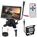 Vehicle Backup Camera, 7In Monitor Reverse Camera, Car Rearview Parking Reverse Sizeystem, IP67 Waterproof Car Parking Reverse Sizeystem with Night Vision for Car Trunk Van SizeUV