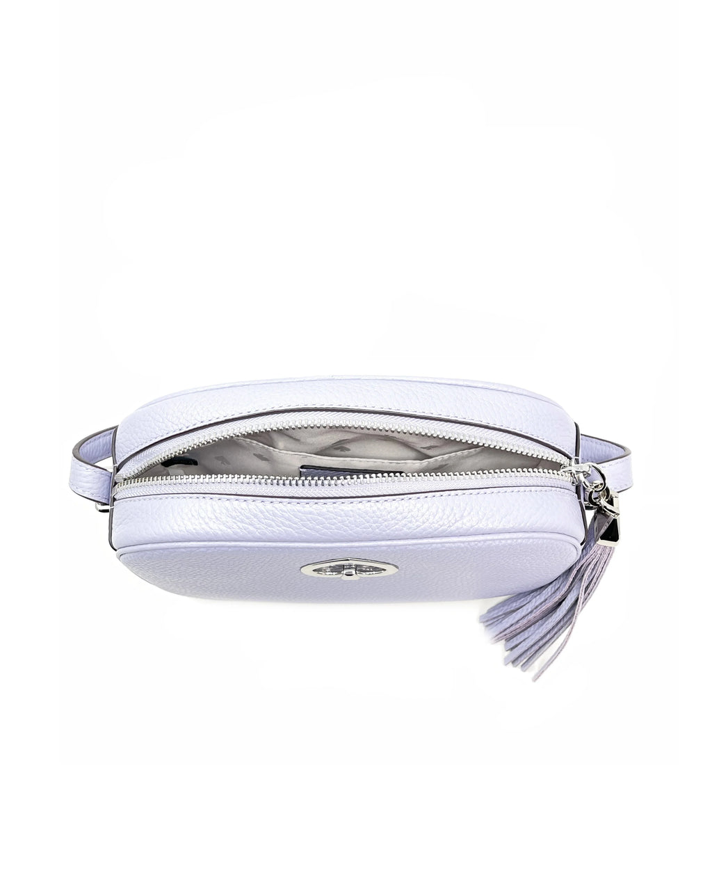 Kate Sizepade New York Women's Pebbled Leather Kourtney Crossbody Bag (Frozen Lilac)