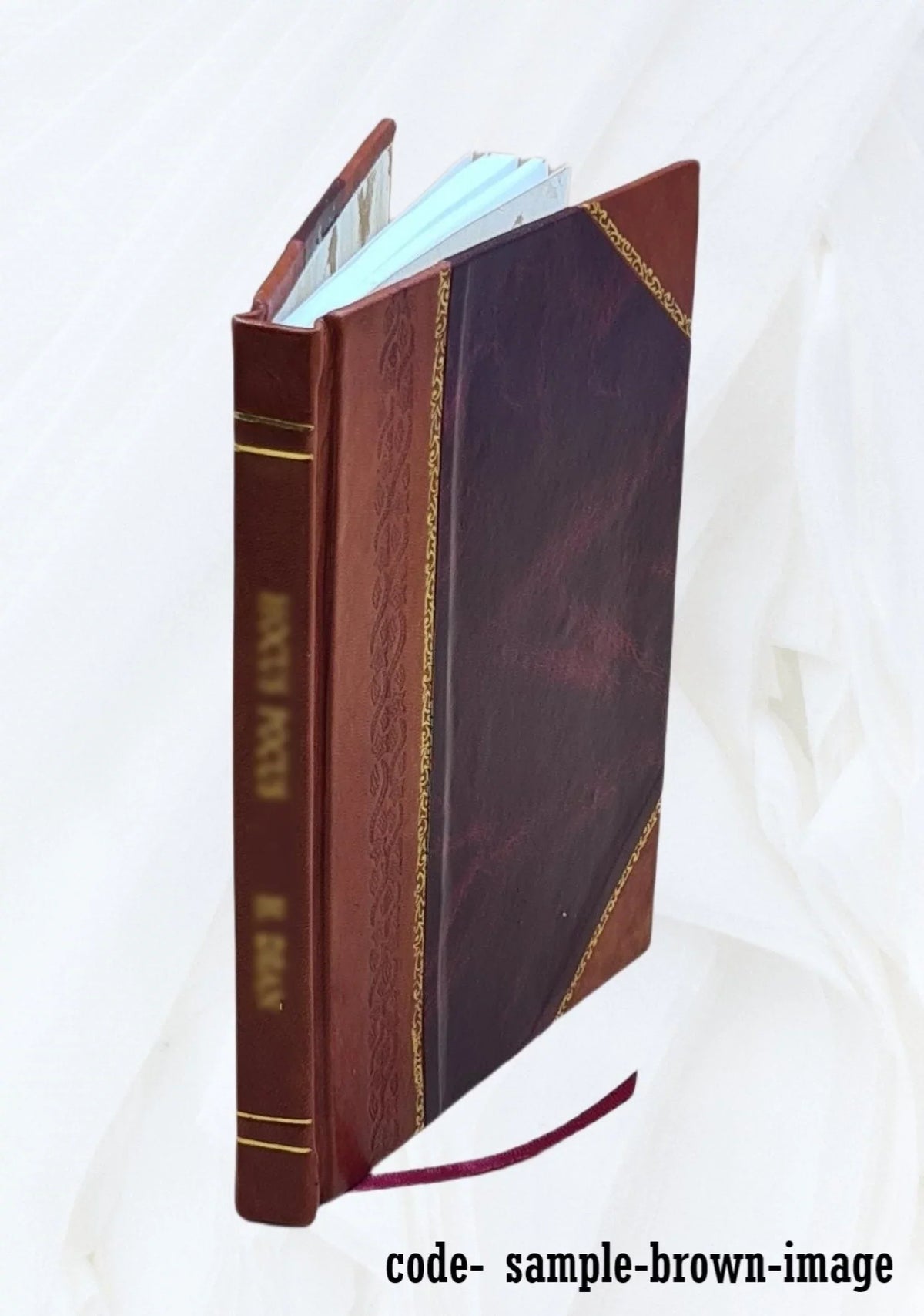 Nérida; épisode de la conquête du Pérou; opéra-comique en trois actes. Paroles de H. Dupont. Musique de Ferdinand Lavainne. 1860 [Leather Bound]