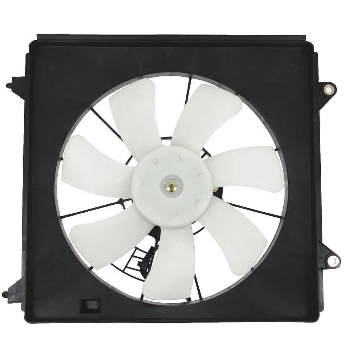 For 08-12 Accord & 09-12 TSizeX (DENSizeO) AC Condenser Cooling Fan Motor Assembly