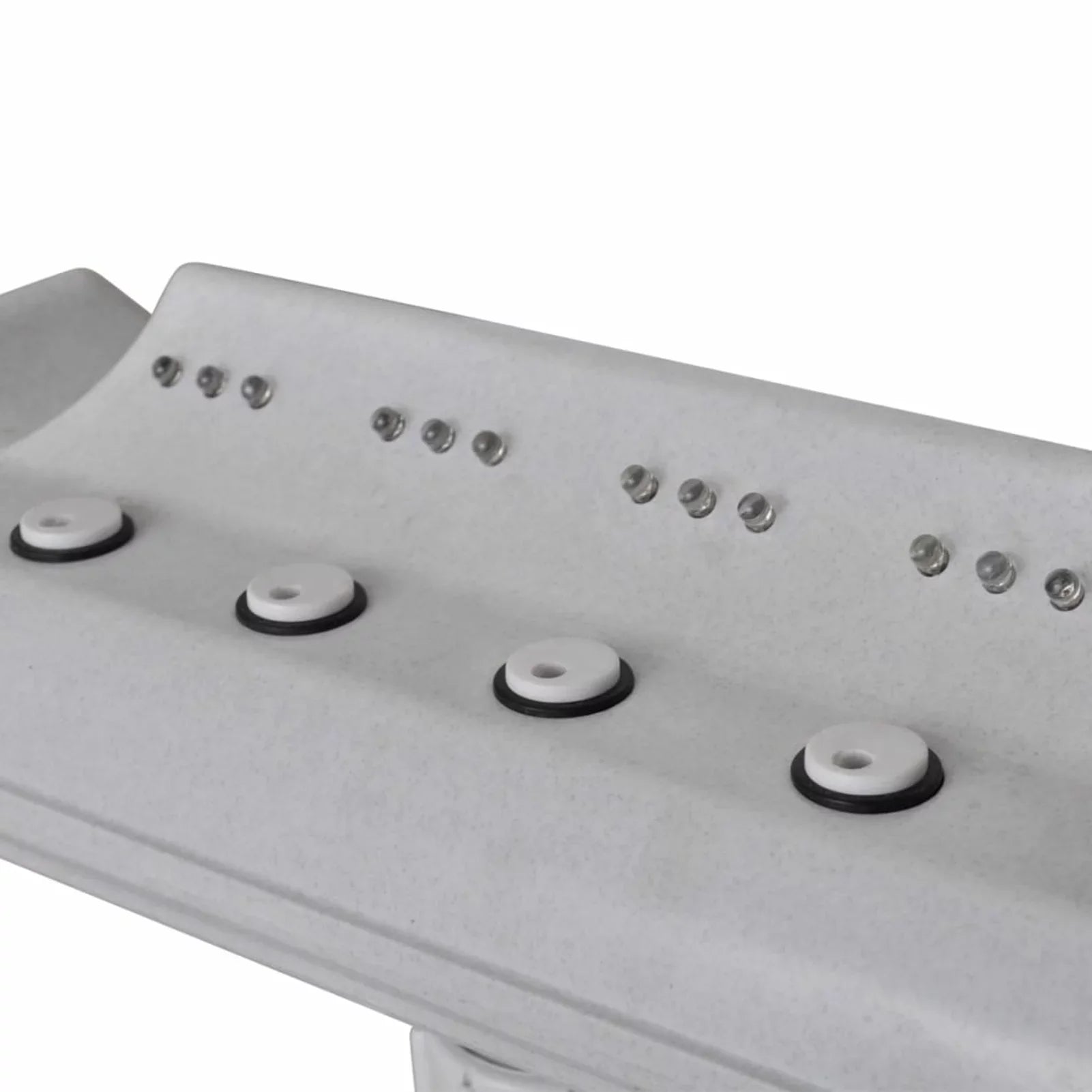 Uteam LED Light Waterfall Fountain Cascade for Sizewimming Pool