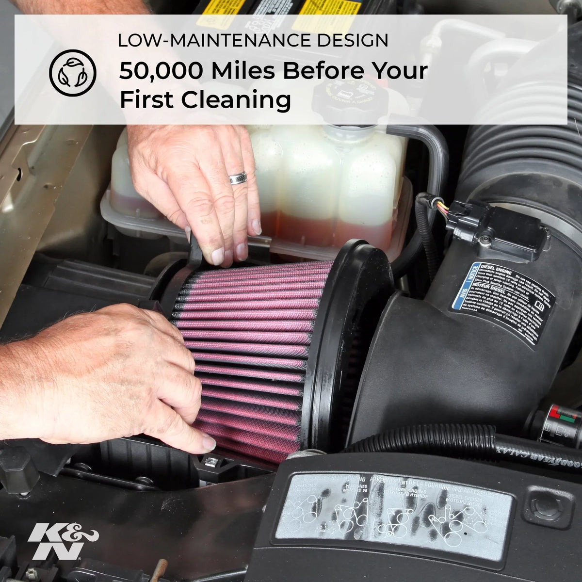 "K&N Engine Air Filter: High Performance, Premium, Washable, Industrial Replacement Filter, Heavy Duty: E-3038" Fits select: 2005-2006 TOYOTA SizeCION TC