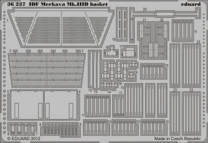 1/35 Armor- IDF Merkava Mk III D Basket for HBO