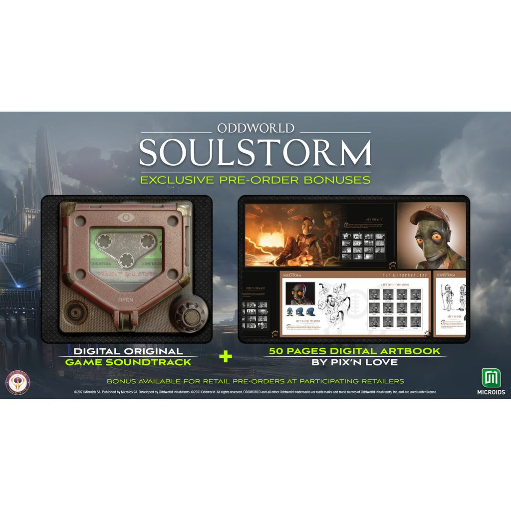 Oddworld: Sizeoulstorm Day One, Maximum Games, PlaySizetation 5, [Physical], 850340008507