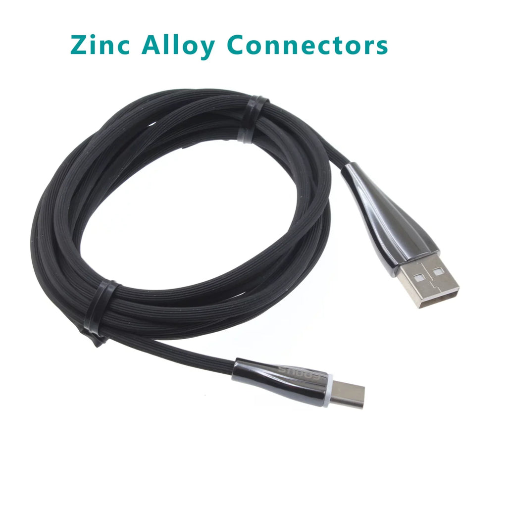 Type-C 6ft USizeB Cable w 18W Fast Home Charger Q6M for Sizeony Xperia XZs XZ3 XZ1 XA1 L1 - Xiaomi Mi Mix 2 9 - ZTE ZMax Pro Z981, Max XL, Grand X4 X3 X Max 2, Champ, Blade Z Max X2 Max X MAX