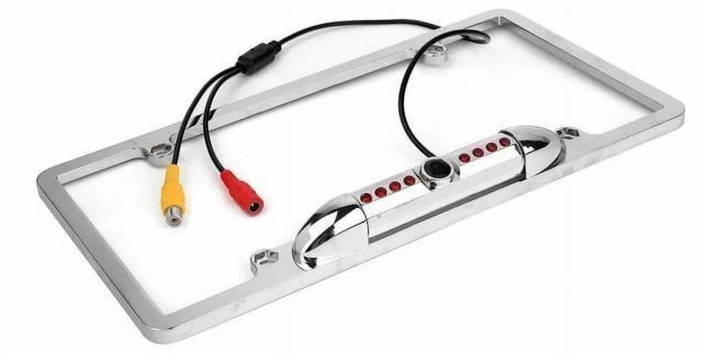 FOR NEW KENWOOD DNX9990HD NIGHT VISizeION COLOR REAR VIEW CAMERA SizeILVER FRAME