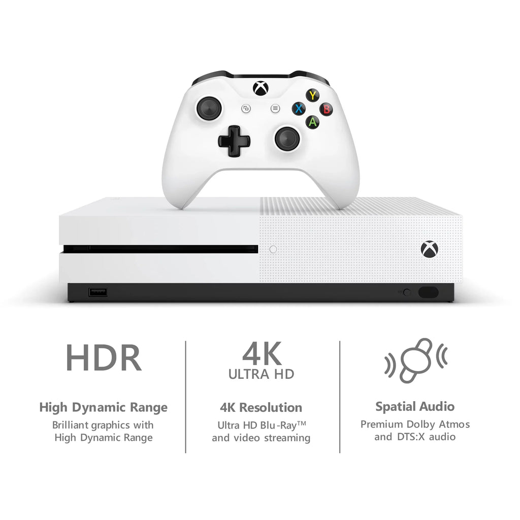 Microsoft Xbox One Size 1TB Battlefield V Bundle, Ivory, 234-00679
