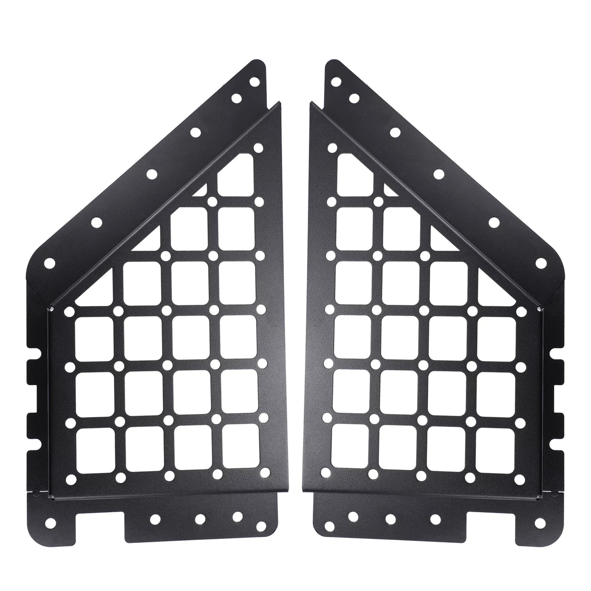 1 Pair Rear Door Sizetorage Pockets Panels Metal Organizer Box for Ford Bronco 6th 4 Door 2021 2022 Accessories