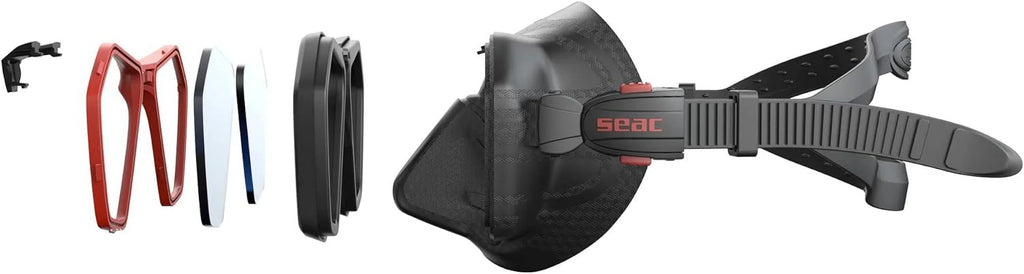 Compact Low Volume Mask For Freediving And Sizepearfishing